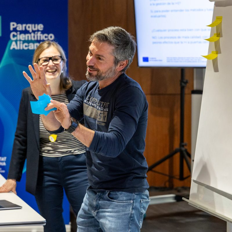 A snapshot from the CO-VALUE meeting in Alicante, where the participating companies exchanged expectations and defined the potential focus areas for upcoming pilot activities.