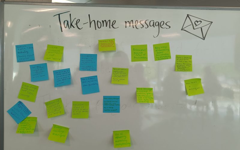 Take home messages